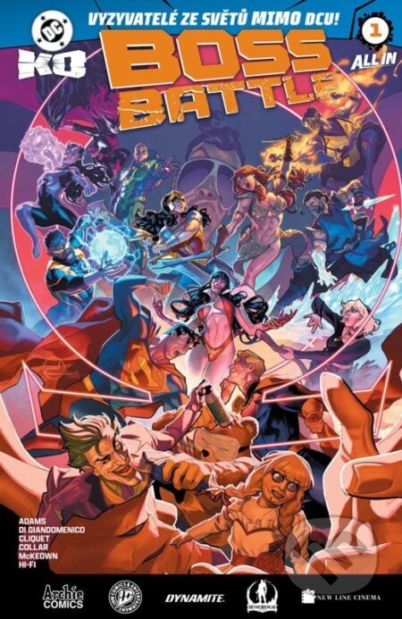Kniha: DC K.O. Boss Battle (Jeremy Adams). Crew, 2026