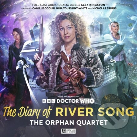 Kniha: The Diary of River Song 12: The Orphan Quartet (James Goss, Tim Foley, Lou Morgan a Lizzie Hopley). , 2023