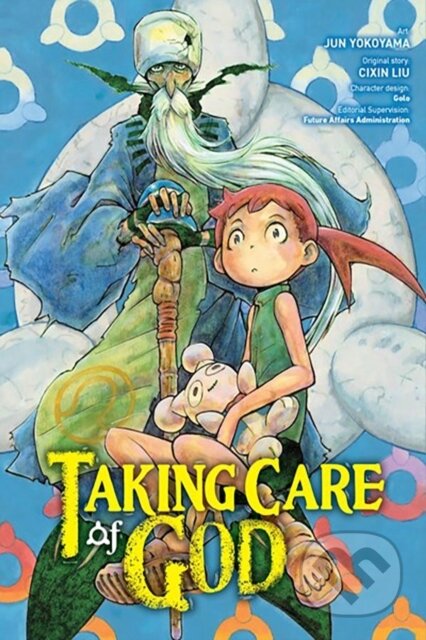 Kniha: Taking Care of God (Cixin Liu, Jun Yokoyama a Giuseppe di Martino). Yen Press, 2024