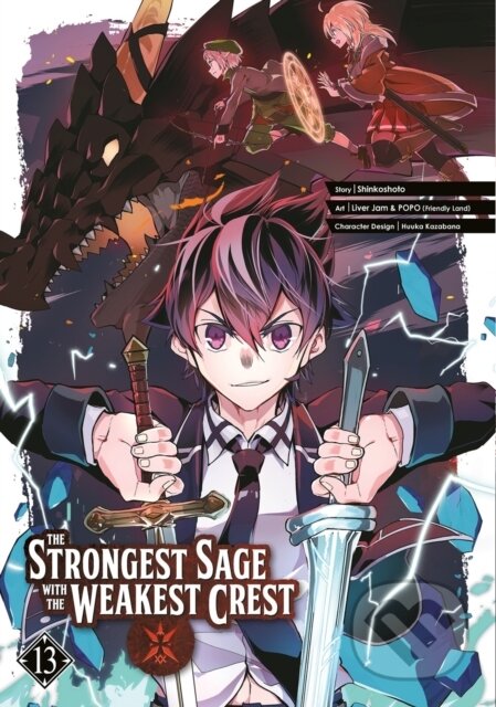 Kniha: The Strongest Sage with the Weakest Crest 13 (Shinkoshoto). Square Enix, 2023