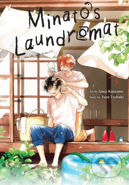 Kniha: Minato's Laundromat, Vol. 5 (Leighann Harvey, Yuzu Tsubaki a Sawa Kanzume). Yen Press, 2025