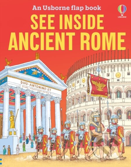 Kniha: See Inside Ancient Rome (Katie Daynes). Usborne, 2025