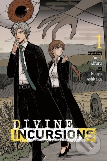 Kniha: Divine Incursions, Vol. 1 (manga) (James Balzer, Oumi Kifuru a Kouya Ashitaka). Yen Press, 2026
