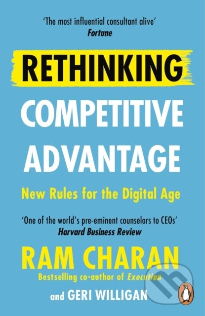 Kniha: Rethinking Competitive Advantage (Ram Charan). Cornerstone, 2022