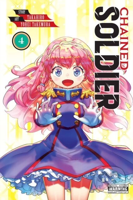 Kniha: Chained Soldier, Vol. 4 (Brandon Bovia, Yohei Takemura, Takahiro Takahiro a Christine Dashiell). Yen Press, 2023