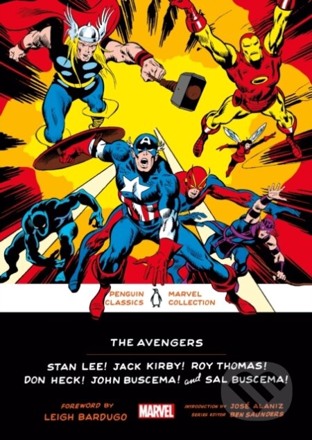 Kniha: The Avengers (Don Heck, Stan Lee, Sal Buscema, Roy Thomas, John Buscema a Jack Kirby). Penguin Classics, 2023