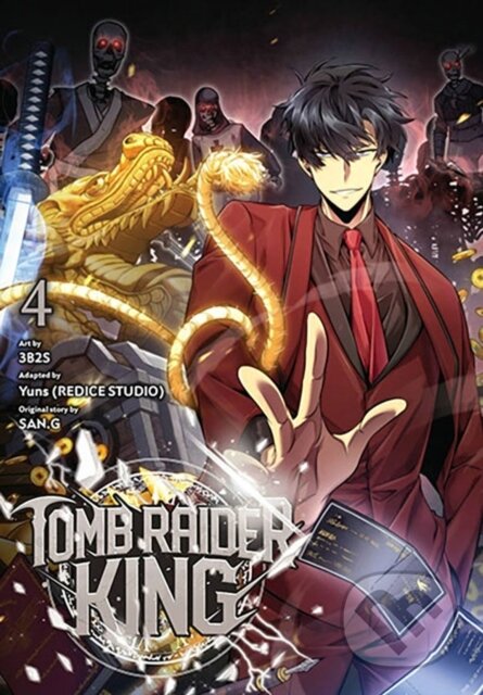 Kniha: Tomb Raider King, Vol. 4 (3B2S, Yuns, SAN.G a Adnazeer Macalangcom). Ize Press, 2023