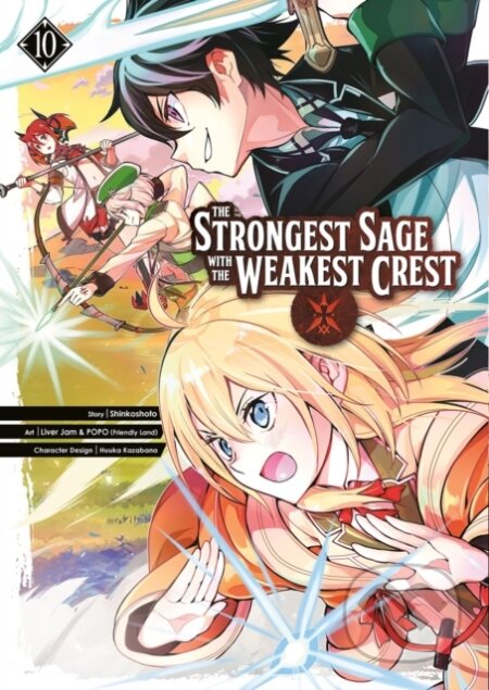 Kniha: The Strongest Sage with the Weakest Crest 10 (Shinkoshoto). Square Enix, 2023