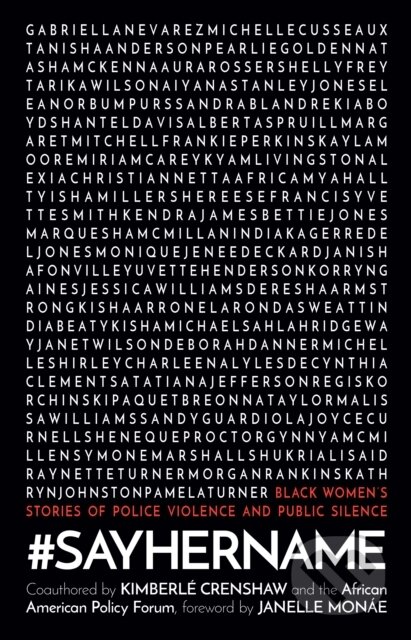 Kniha: #sayhername (Kimberl Crenshaw). Haymarket Books, 2023