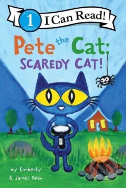 Kniha: Pete the Cat Scaredy Cat! (James Dean a Kimberly Dean). HarperCollins, 2024