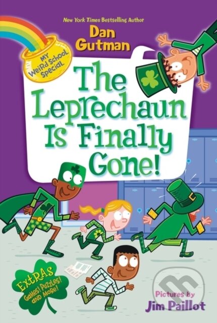 Kniha: My Weird School Special: The Leprechaun Is Finally Gone! (Dan Gutman). HarperCollins, 2022