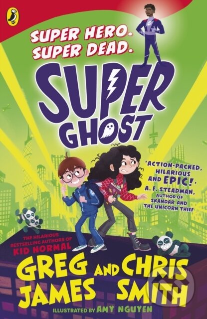 Kniha: Super Ghost (Chris Smith a Greg James). Puffin Books, 2023