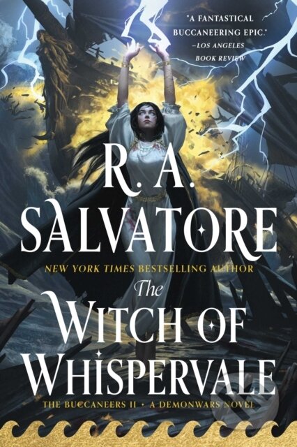 Kniha: The Witch of Whispervale (R A Salvatore). SAGA, 2025