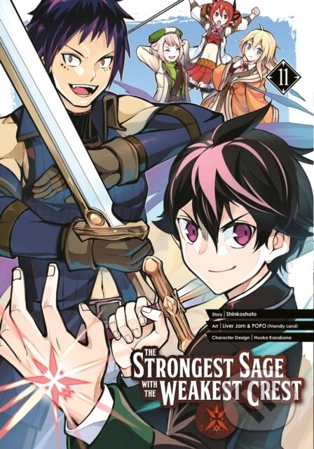 Kniha: The Strongest Sage with the Weakest Crest 11 (Shinkoshoto). Square Enix, 2023