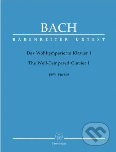 Kniha: Dobře temperovaný klavír 1 (Johann Sebastian Bach). Bärenreiter Praha
