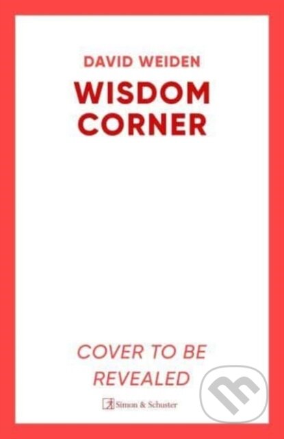 Kniha: Wisdom Corner (David Heska Wanbli Weiden). Simon & Schuster, 2026