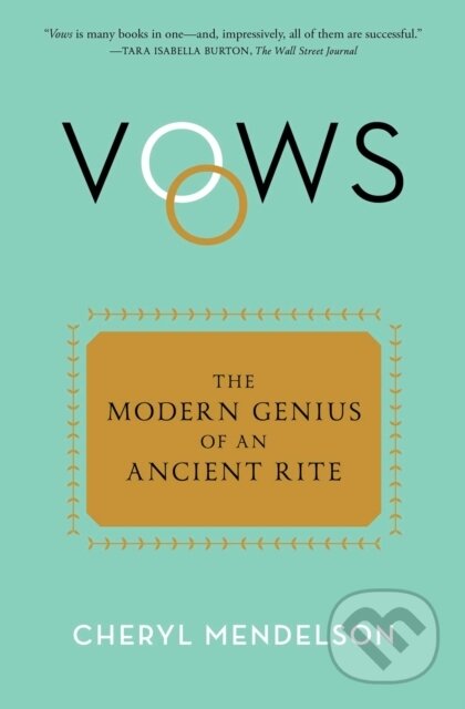 Kniha: Vows (Cheryl Mendelson). Simon & Schuster, 2025