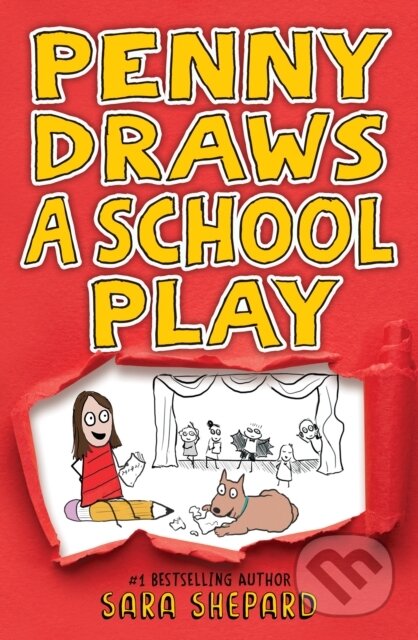 Kniha: Penny Draws a School Play (Sara Shepard). , 2025