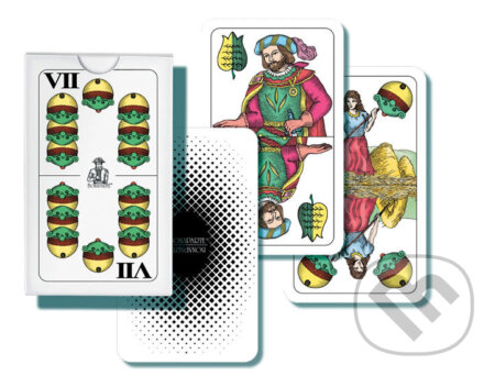 Dvouhlavý mariáš - papírová krabička - hra z kategorie Karty, hlavolamy