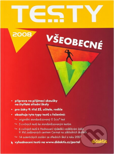 Kniha: Testy 2008 všeobecné [CZ] (Didaktis). Didaktis, 2007