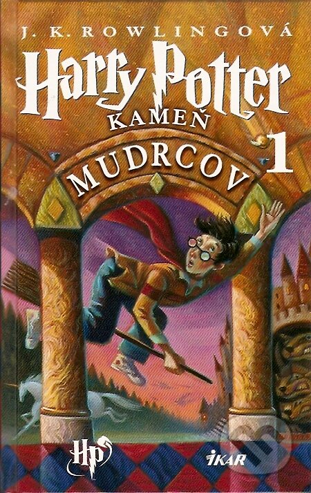 Harry Potter a Kameň mudrcov - J.K. Rowling, Ikar, 2000