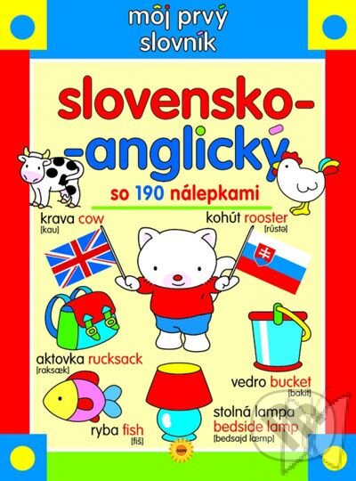 Môj prvý slovník slovensko-anglický so 190 nálepkami, SUN, 2007