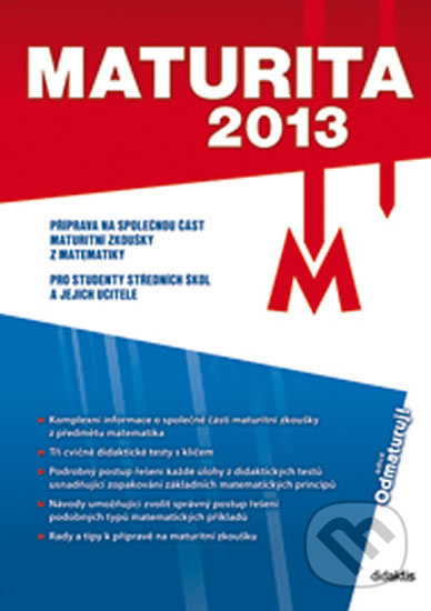 Maturita 2013 - Matematika, Didaktis, 2013