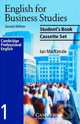 English for Business Studies Student&#039;s Book Cassette Set - Ian Mackenzie, Cambridge University Press, 2002