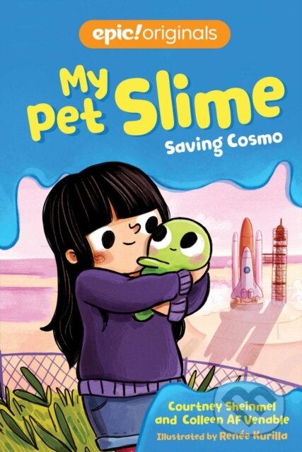 Kniha: Saving Cosmo (Colleen AF Venable a Courtney Sheinmel). Andrews McMeel, 2022