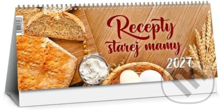 Recepty starej mamy 2027 - stolový kalendár (Press Group). Press Group, 2026