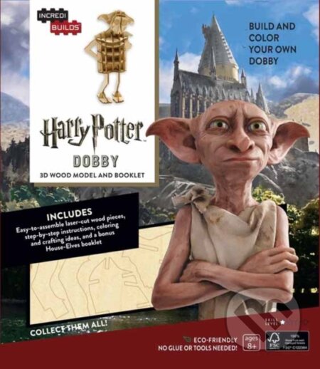 Kniha: IncrediBuilds: Harry Potter: Dobby 3D Wood Model and Booklet (Jody Revenson). Insight, 2018