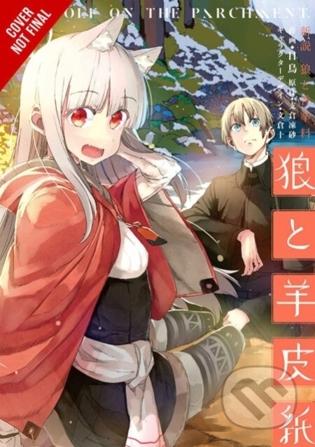 Kniha: Wolf & Parchment, Vol. 1 (Manga) (Chiho Christie, Jasmine Bernhardt, Isuna Hasekura a Hidori Hidori). Yen Press, 2020