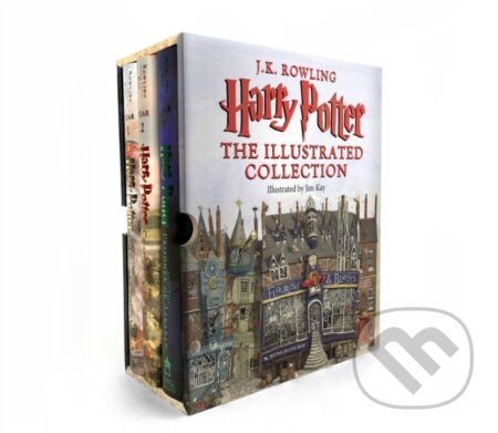 Kniha: Harry Potter: The Illustrated Collection (Books 1-3 Boxed Set) (J.K. Rowling). Arthur A. Levine Books, 2018