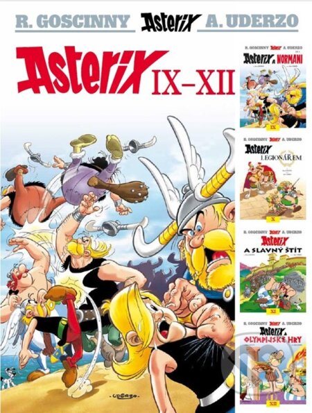 Kniha: Asterix IX-XII (Albert Uderzo). Albatros SK, 2026