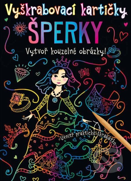 Kniha: Vyškrabovací kartičky: Šperky (Albatros CZ). Albatros CZ, 2026