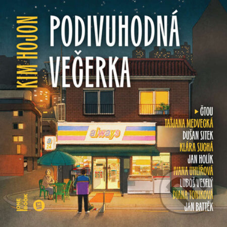 Audiokniha: Podivuhodná večerka (Kim Hojon). OneHotBook, 2026