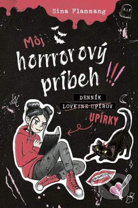 Kniha: Denník upírky 1: Môj horrrorový príbeh!!! (Sina Flammang). Stonožka, 2026