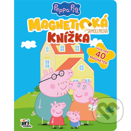 Kniha: Magnetická samolepková knížka Prasátko Peppa (Jiří Models). Jiří Models, 2026