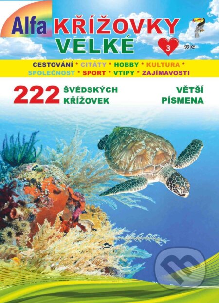 Kniha: Velké křížovky 3/2026 (Alfasoft). Alfasoft, 2026