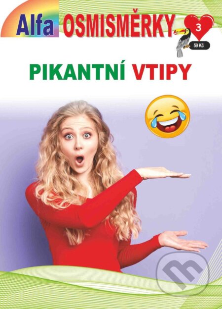 Kniha: Osmisměrky 3/2026 - Pikantní vtipy (Alfasoft). Alfasoft, 2026