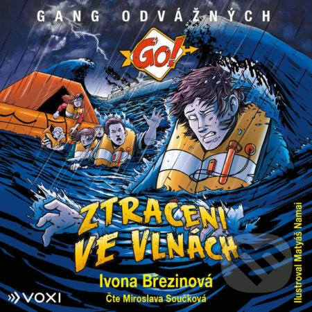 Audiokniha: Ztraceni ve vlnách (Ivona Březinová). Albatros SK, 2026