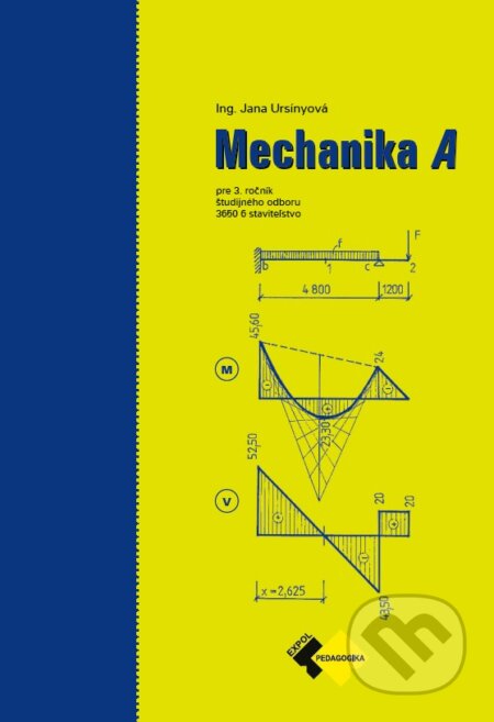Kniha: Mechanika A (Jana Ursínyová). Expol Pedagogika, 2026