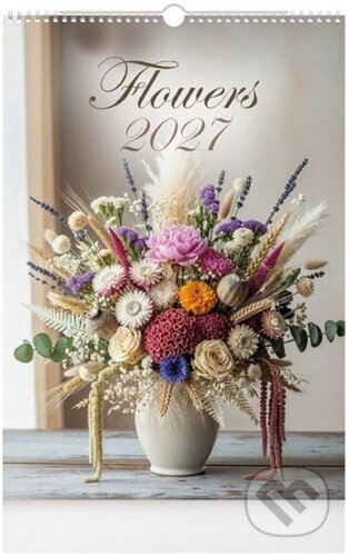 Kniha: Flowers 2027 - nástěnný kalendář (MFP). MFP, 2026