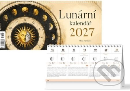 Lunární kalendář 2027 - stolní kalendář (MFP). MFP, 2026