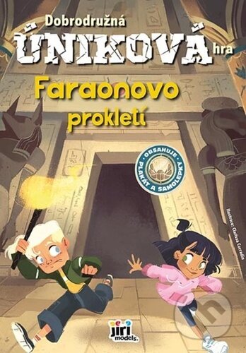 Kniha: Dobrodružná úniková hra: Faraonovo prokletí (Jiří Models). Jiří Models, 2026
