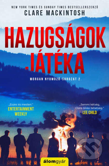 Kniha: Hazugságok játéka (Clare Mackintosh). Álomgyár Kiadó, 2024