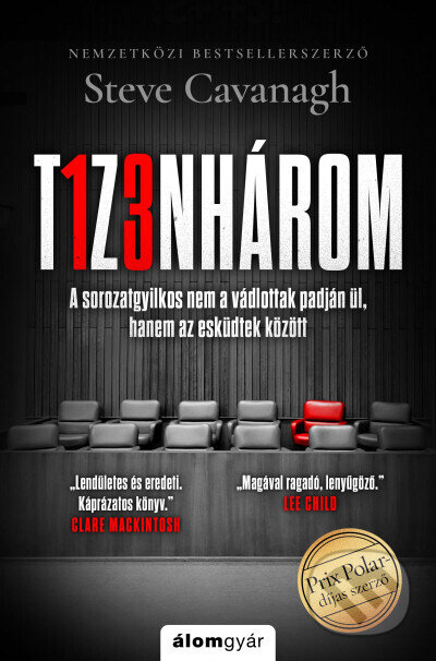 Kniha: Tizenhárom (Steve Cavanagh). Álomgyár Kiadó, 2020