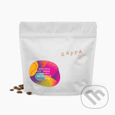 Kávy a čaje: KAFFA ETHIOPIA GUJI URAGA 200g (zrnková) (KAFFA). KAFFA, 2026