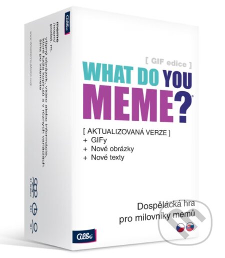 Společenská hra: What Do You Meme - GIF edícia (Albi). Albi, 2026