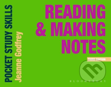 Kniha: Reading and Making Notes (Jeanne Godfrey). Bloomsbury, 2023